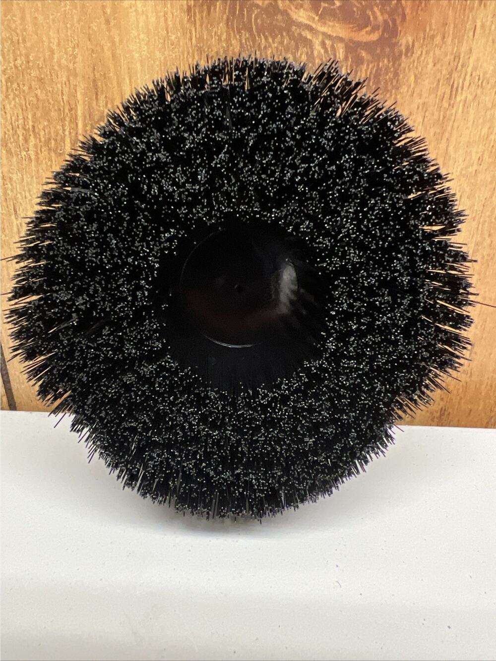Chemical Guys Upholstery Brush With Hook And Loop Attach Black